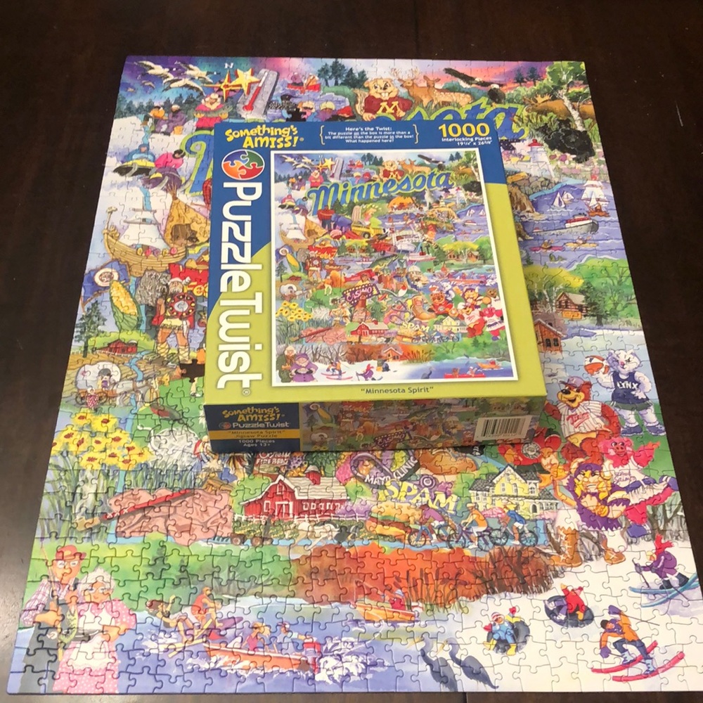 Somethings amiss puzzle twist “Minnesota Spirit”
